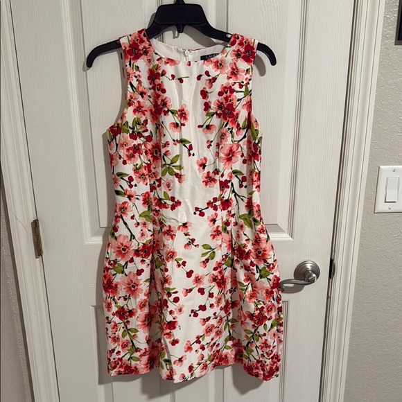 Polo Ralph Lauren Dresses & Skirts - Polo by Ralph Lauren Floral Dress in Red and Green